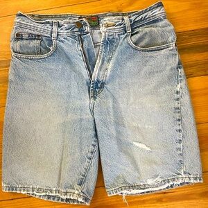 Vintage Rare Structure Jean Shorts Size 32